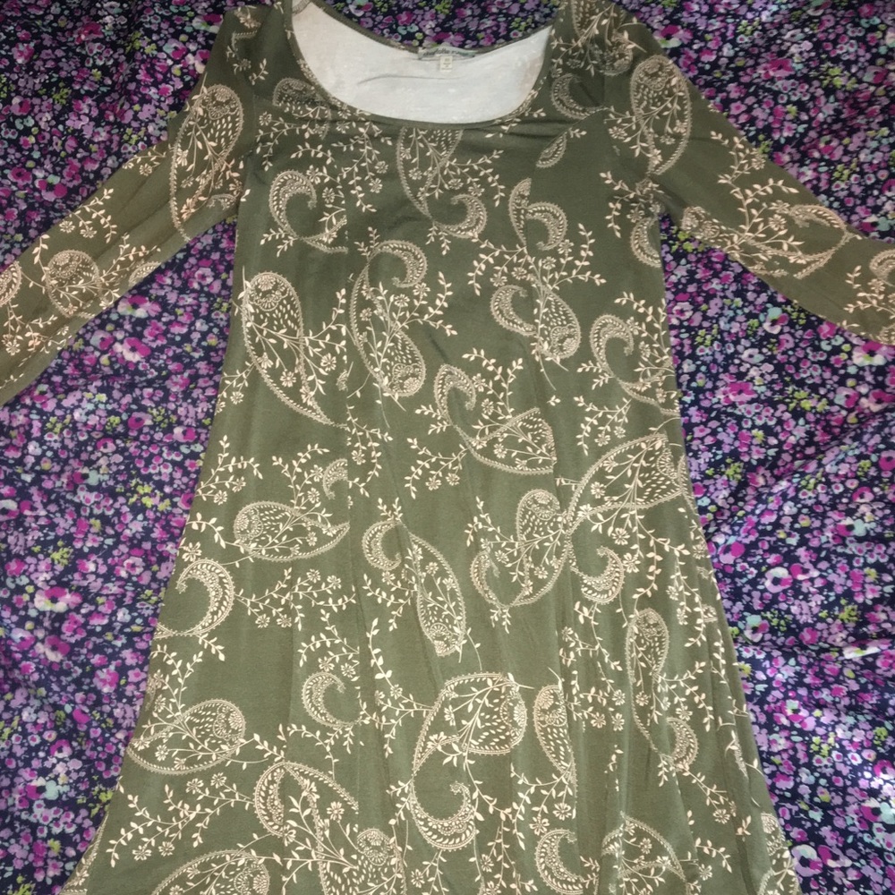 Green CR Dress